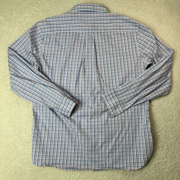 Vineyard Vines Shirt Mens Medium On The Go Performance Brrr Long Sleeve - Picture 2 of 10
